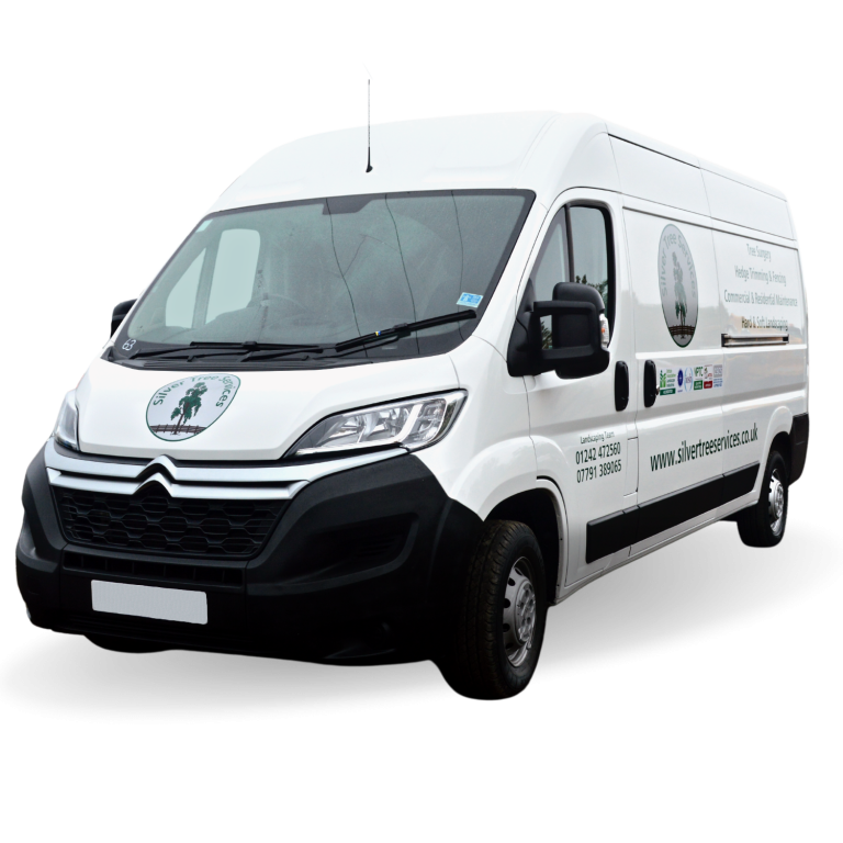 Silver Tree Services Landscaping Van