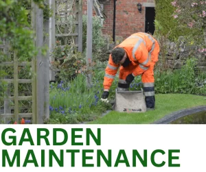Garden Maintenance Services Button